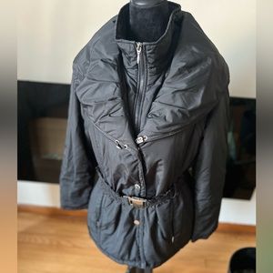 Women’s black coat -size large